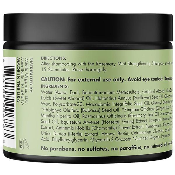 Mielle Organics Mielle Rosemary Mint Strengthening Hair Masque