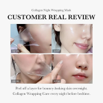 Medicube Collagen Night Wrapping Cream & Silicone Face Mask Brush